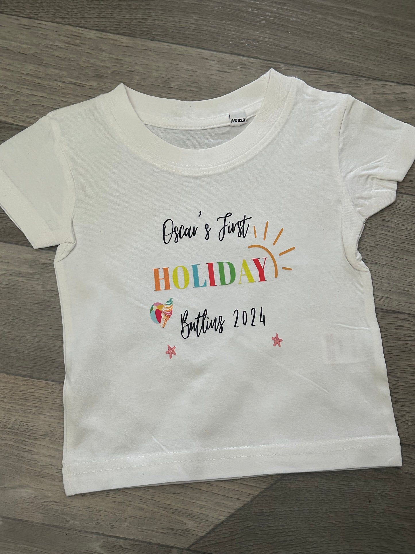 First holiday T-shirt