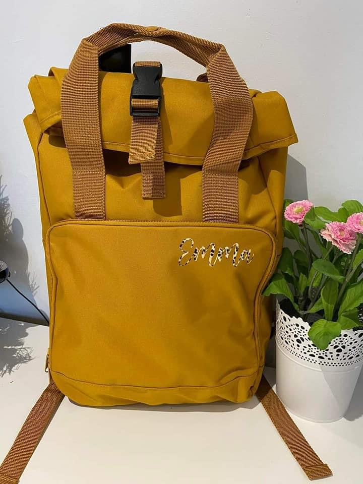 Rolled Top Backpack